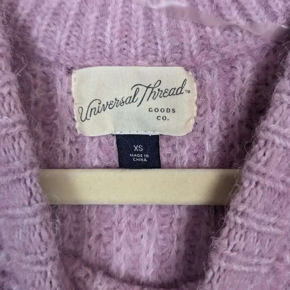 Universal Thread Pink Crew Neck Sweater Vest Size XS